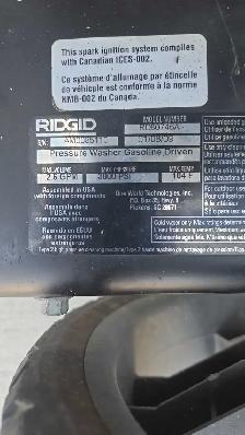 ridgid pressure washer - Photo 4
