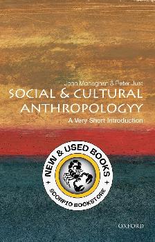 Social and Cultural Anthropology Monaghan 9780192853462