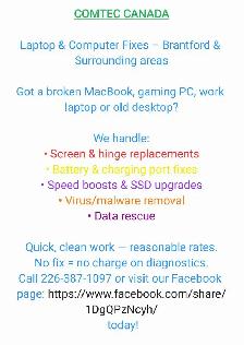 Computer & Laptop Repair - Free Diagnostics & Testing!