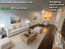 1 Bedroom Zulich Managed Apartment Available July 1st