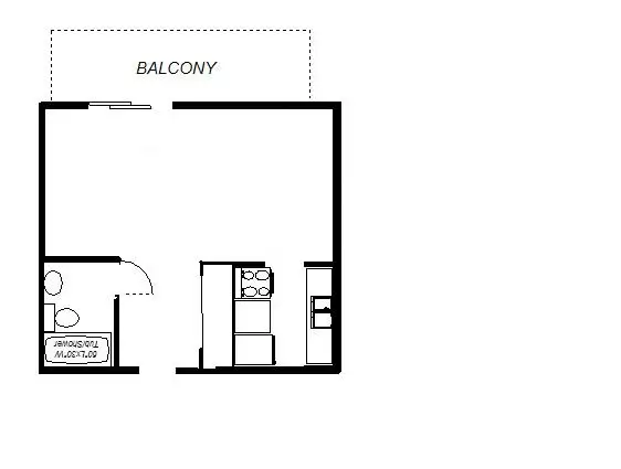 Bachelor Unit Zulich Managed Apartment Available July 1st - Photo 2