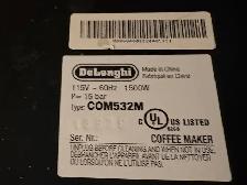 Free delivery used like new DeLonghi All-in-One Combination - Photo 3