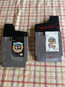 VERY RARE! - Tiny Toons 1 & 2 Video game for NES