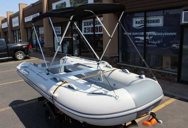 MAC 380S High-Speed Trimaran Hull Inflatable Fishing Boat - Photo 7