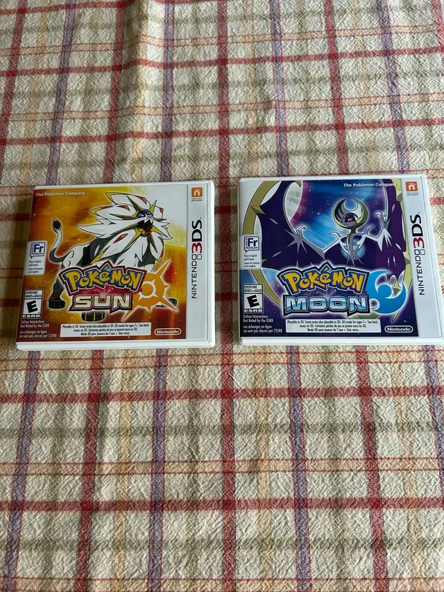 VERY RARE! Pokemon Sun & Moon Games for 3DS
