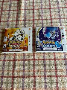 VERY RARE! Pokemon Sun & Moon Games for 3DS