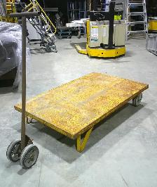 Charriot Plateforme semi-mobile à timon (buggy à queue)36''x60'' - Photo 2