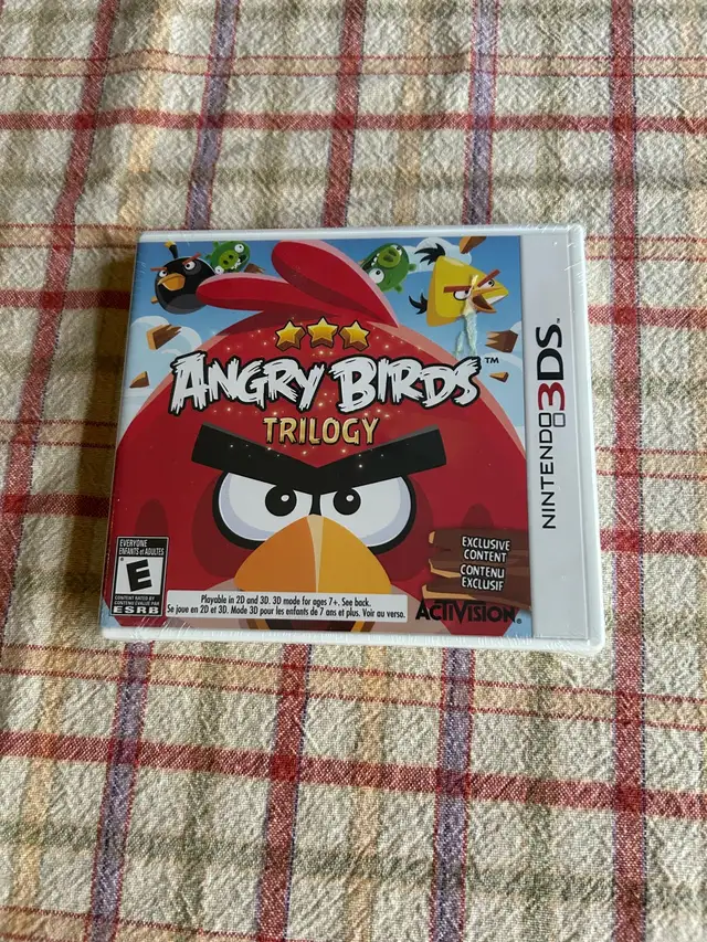 Angry Birds Triolgy Video Game for Nintendo 3DS