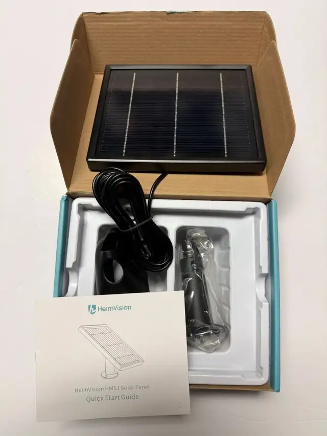 HeimVision HMS1 3W Solar Panel - Photo 2