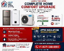 Complete Home Comfort Upgrade | Heat Pump   Furnace   Tankless W