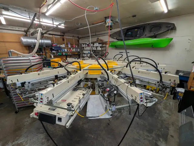 Screen Printing Equipment/Turn Key Shop