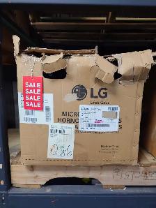 LG '30' Stainless Steel Over the Range Microwave on Sale‼️