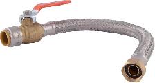 SharkBite Max 3/4 Inch Ball Valve x 3/4 Inch FIP x 18 Inch