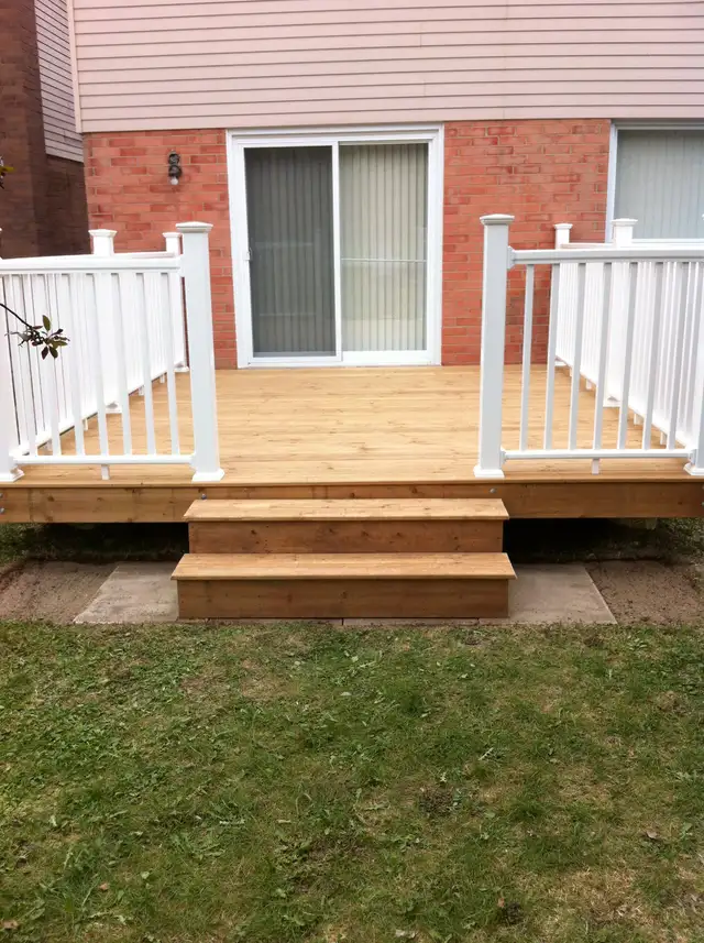FENCE AND DECK
