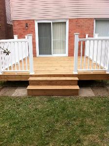 FENCE AND DECK