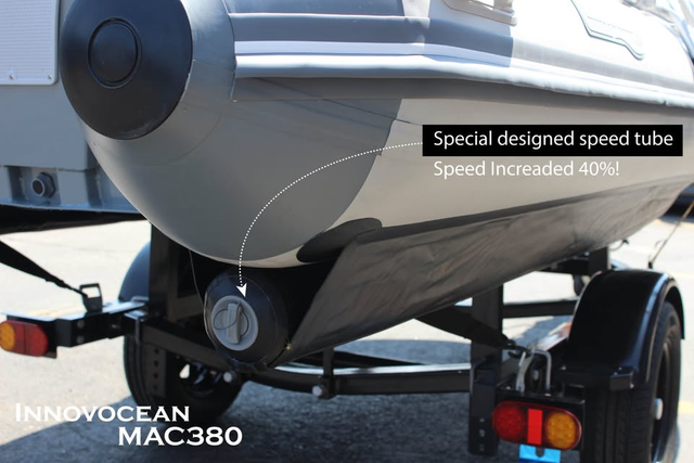 MAC 380S Inflatable Boat – Trimaran Hull, Great for Fishing - Photo 5