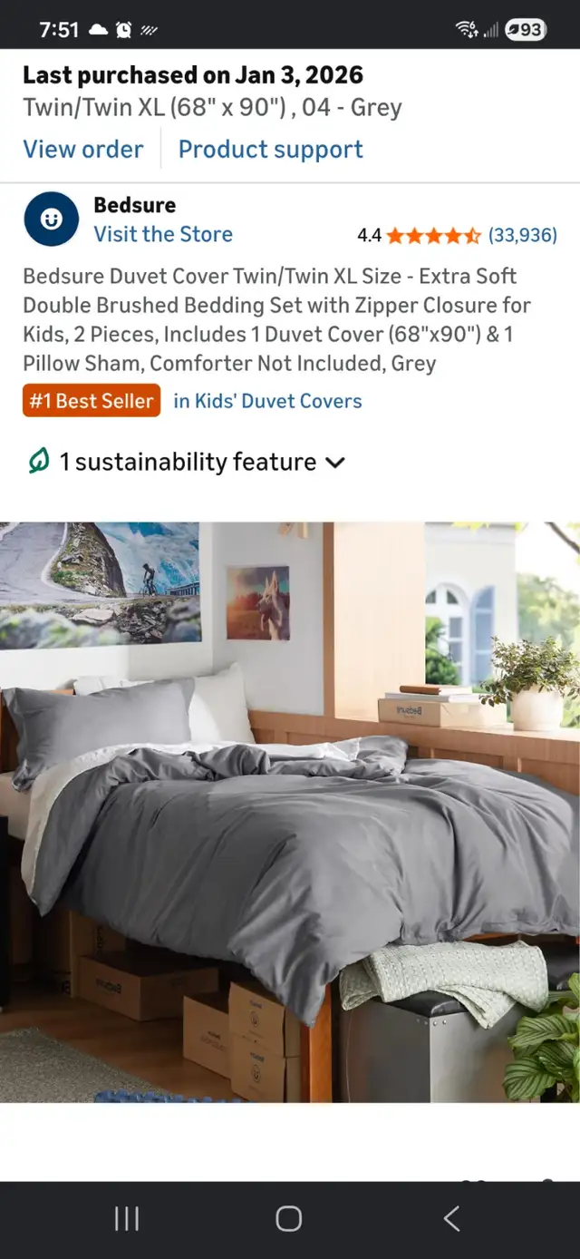 Twin Duvets & Covers