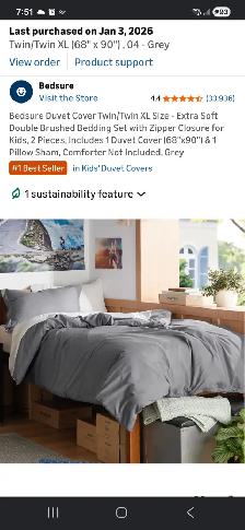 Twin Duvets & Covers