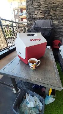 PLAYMATE IGLOO CAMPING COOLER! BEAUTIFUL!