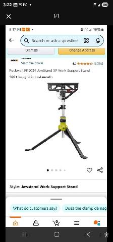 Wanted - 2 Rockwell JawStands # RK9034