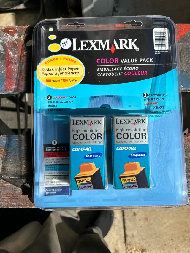 LEXMARK COLOR MAX PACK SAMSUNG 15MO120ALSO BROTHER COLOR INK SE - Photo 2