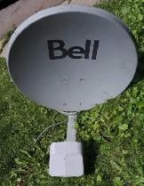 Bell Satellite Dish - 40$