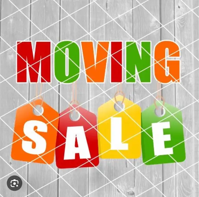 moving sale