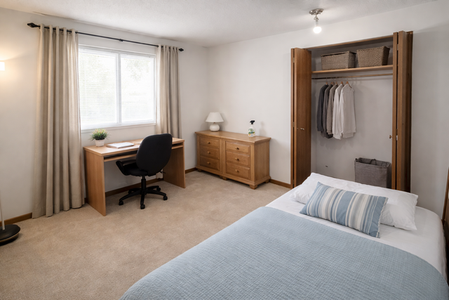 2 bed - 1 bath apartment