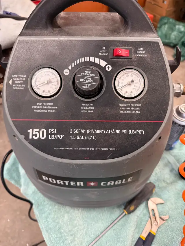 Porter Cable Air Compressor
