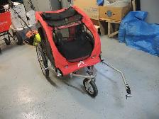 Aosom Elite II Dog Bike Trailer 2-In-1 Pet Stroller - Photo 2