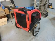 Aosom Elite II Dog Bike Trailer 2-In-1 Pet Stroller - Photo 3