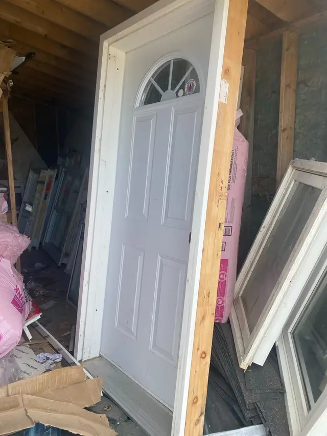 36"  Steel Exterior Door
