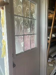 32"  Steel Exterior Door