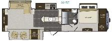 2014 Keystone RV Avalanche 331RE