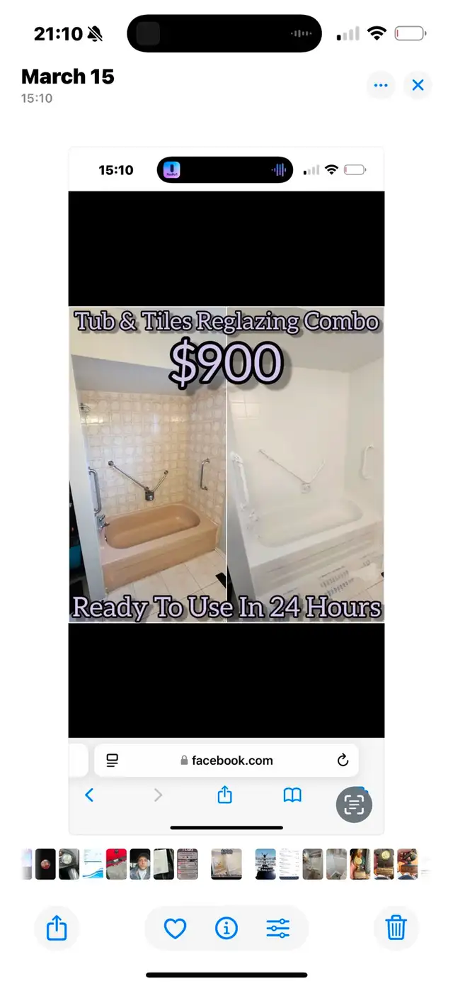 Bathtub & Tile Reglazing - Photo 2