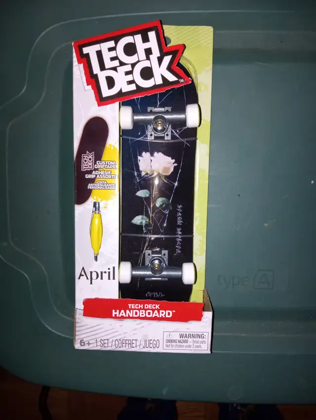 Tech Deck 12 Inch Skateboard - April