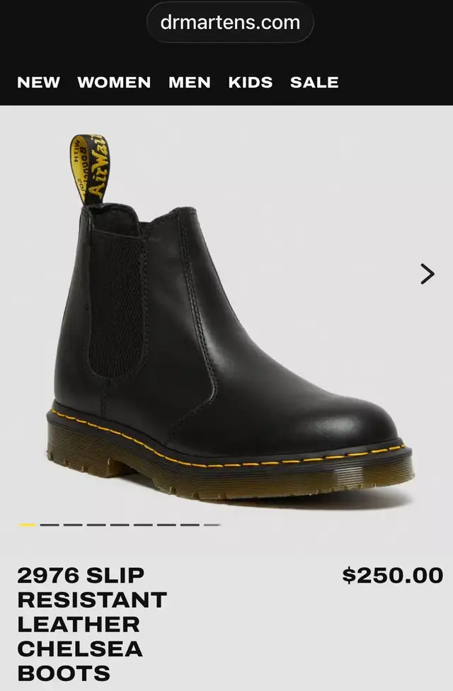 Dr Martens Chelsea Black Boots - NEW CONDITION! - Photo 10