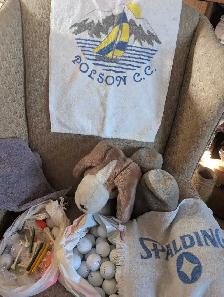 Men's golf cart and clubs. - Photo 5
