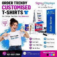 Custom Printing Services in Winnipeg  T-Shirts, Signs & Decals
