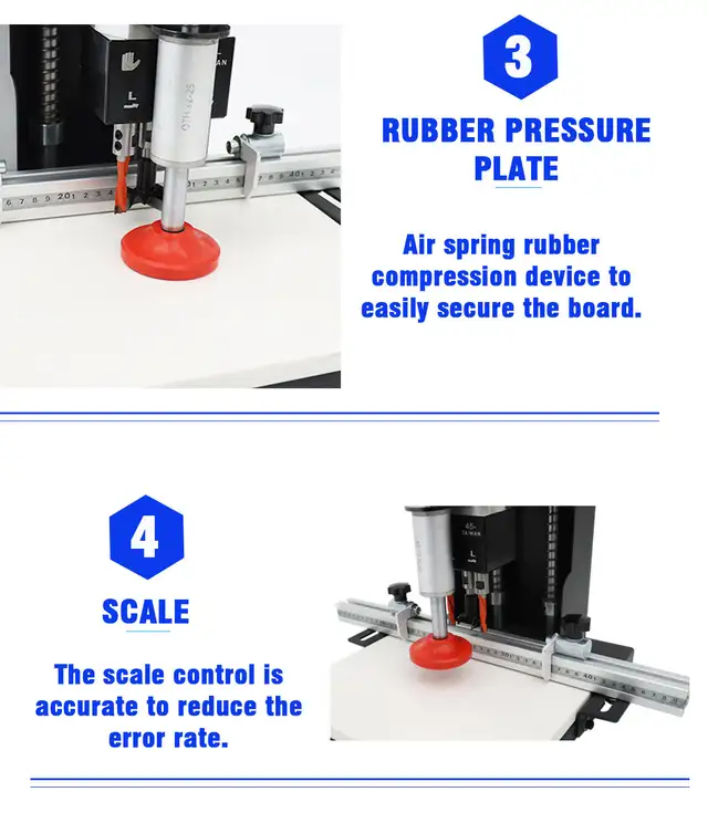 Portable Electric Hinge Drill 45-9.5 Drilling Package 027330 - Photo 7
