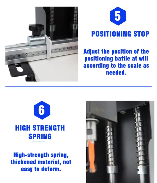 Portable Electric Hinge Drill 45-9.5 Drilling Package 027330 - Photo 8
