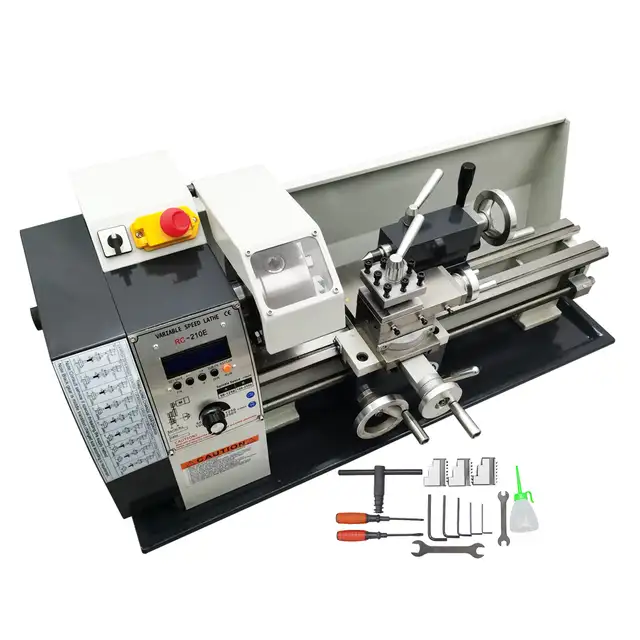 Promotion RC-210E Electronic Pulse Metal Lathe 8'16' 028359 - Photo 7