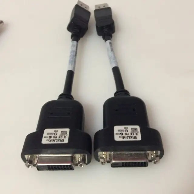 HP / BizLink DisplayPort to DVI-D Adapter Cables (Lot of 4) - Photo 2