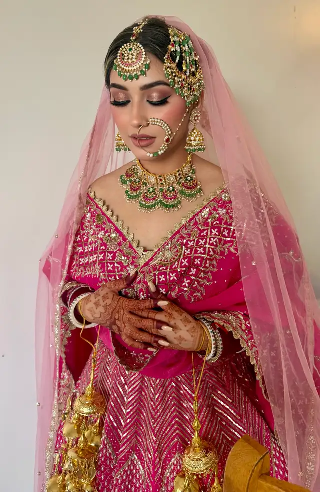 bridal makeup hairs