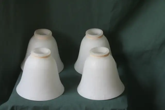 CEILING LIGHTING 13 inch circular $10/frosted light shades $5ea - Photo 5