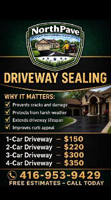 Driveway sealing