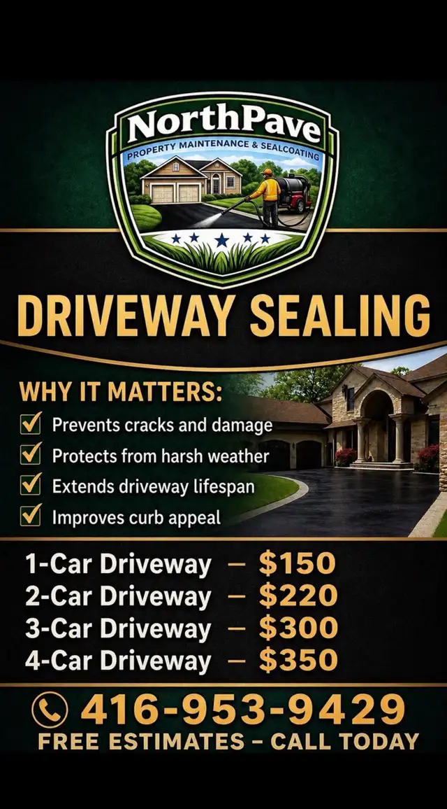 Driveway sealing