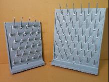 Lab Wall-Mountable 27 Pegs PP Glassware Drying Rack 211045 - Photo 2