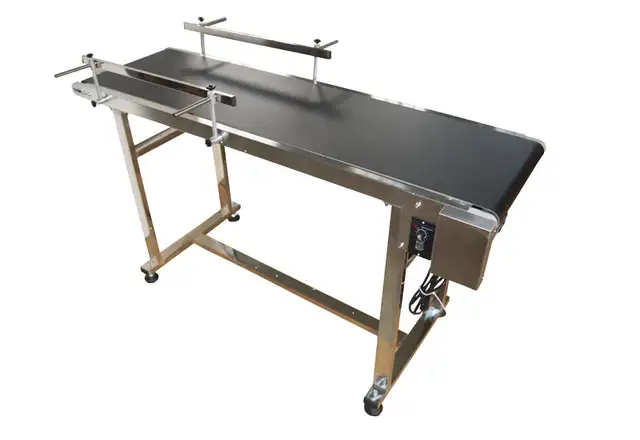 59 15.7" PVC Flat Transport Belt Conveyor 230036 - Photo 4