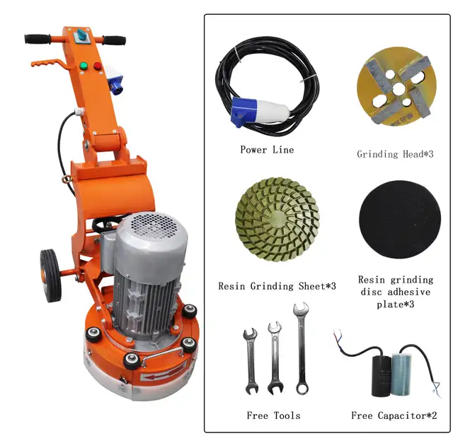Foldable Arm Concrete Floor Grinding and Trimming Machine 238007 - Photo 5